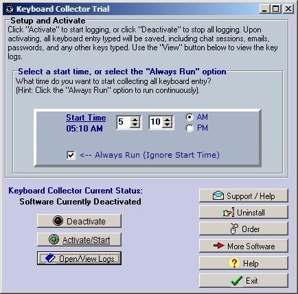 Keyboard Collector Screenshot